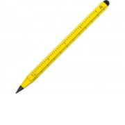 Вечный карандаш из переработанного алюминия Sicily, желтый