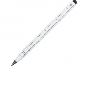 Вечный карандаш из переработанного алюминия Sicily, белый