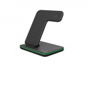 Беспроводное зарядное устройство для гаджетов 3-в-1 с технологией QI Canyon WS-303 (CNS-WCS303B), 15W, черный