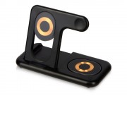 Беспроводная зарядная станция 3-в-1 MajestIQ, 15 Вт