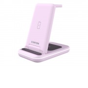 Беспроводное зарядное устройство 3-в-1 CANYON WS-304 (CNS-WCS304B), 15W, розовый