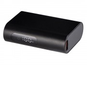 Внешний аккумулятор с QC/PD Qwik, 10000 mah, черный (Р)