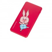 Внешний аккумулятор Винни-Пух, 5000 mAh, красный