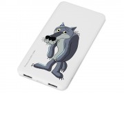 Внешний аккумулятор Жил-был Пес, 5000 mAh, белый