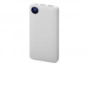 Внешний аккумулятор с дисплеем Mild, 10 000 mAh, белый
