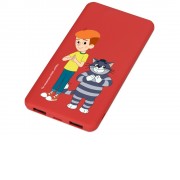 Внешний аккумулятор Простоквашино, 5000 mAh, красный