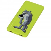 Внешний аккумулятор Жил-был Пес, 5000 mAh, зеленое яблоко