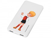 Внешний аккумулятор Карлсон, 5000 mAh, белый