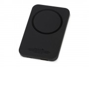 Магнитный беспроводной внешний аккумулятор MagnetIQ, 5000 mah, 10 W, черный