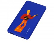 Внешний аккумулятор Бременские музыканты, 5000 mAh, синий