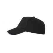 Бейсболка Eris унисекс, черный (P)