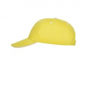 Бейсболка Panel унисекс, желтый