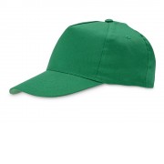 Бейсболка Memphis C 5-ти панельная, зеленый