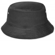 Панама с контрастной окантовкой , темно-серый/белый