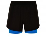 Шорты Lanus, черный/королевский синий