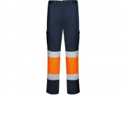 Брюки Daily stretch HV, нэйви/неоновый оранжевый