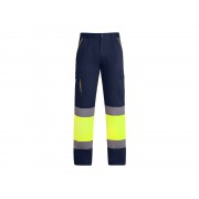Брюки Enix мужские, нэйви/неоновый желтый