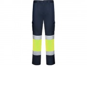 Брюки Daily stretch HV, нэйви/неоновый желтый