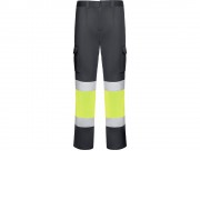 Брюки Daily stretch HV, свинцовый/неоновый желтый