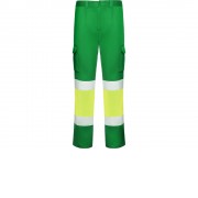 Брюки Daily stretch HV, садовый зеленый/неоновый желтый