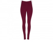 Легинсы Agia, винный/белый