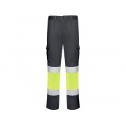 Брюки Daily stretch HV, свинцовый/неоновый желтый