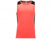 Майка Misano мужская, неоновый коралловый/черный
