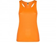 Топ спортивный Shura женский, неоновый оранжевый