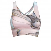 Спортивный топ Basel женский, абстрактный принт