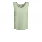 Топ Nara женский, припыленный зеленый