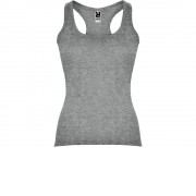 Майка Carolina женская, серый меланж