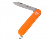 Нож перочинный Stinger, 90 мм, 2 функции, материал рукояти: АБС-пластик (оранжевый)