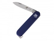 Нож перочинный Stinger, 90 мм, 2 функции, материал рукояти: АБС-пластик (синий)