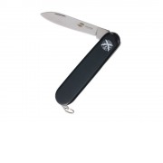Нож перочинный Stinger, 90 мм, 2 функции, материал рукояти: АБС-пластик (черный)