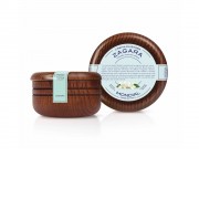 Крем для бритья Mondial ZAGARA с ароматом флёрдоранжа, деревянная чаша, 140 мл