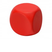 Антистресс Кубик, красный