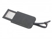 Багажная бирка из PU Fabrizio, серый