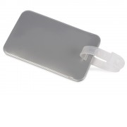 Бирка для багажа Voyage 2.0, серебристый