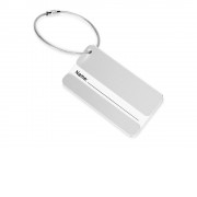 Бирка для багажа Travel, серебристый