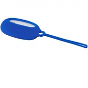 Силиконовая бирка для путешествий, синий