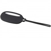 Силиконовая бирка для путешествий, черный