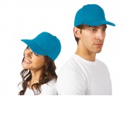 Бейсболка Memphis 5-ти панельная 165 гр, ярко-голубой