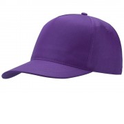 Бейсболка Poly 5-ти панельная, фиолетовый