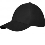 Кепка-бейсболка Drake, 6-панельная, изготовлена из хлопка, черный