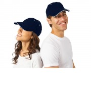 Бейсболка New Castle 6-ти панельная, темно-синий/натуральный