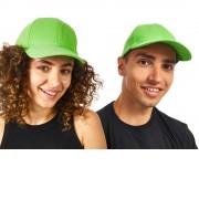 Бейсболка Detroit 6-ти панельная, зеленое яблоко