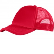 Бейсболка Trucker, красный