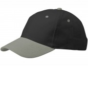 Бейсболка Grip, черный/серый