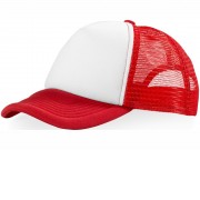 Бейсболка Trucker, красный/белый