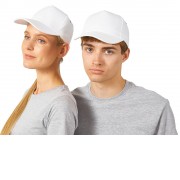 Бейсболка New York 5-ти панельная, белый